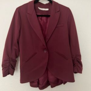 Burgundy Gibson jacket, small size L